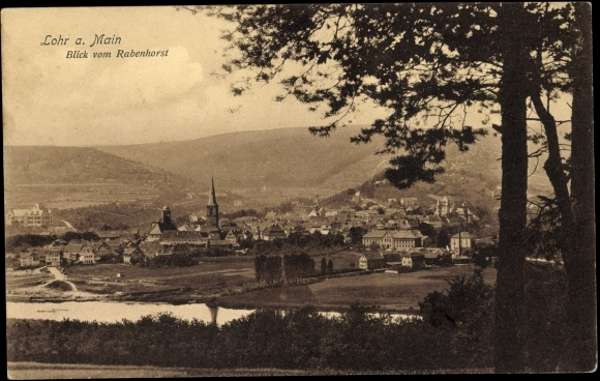 Lohr - Blick vom Rabenhorst